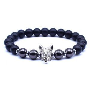 NWT UNISEX Tiger Eye Animals Beads Bracelet